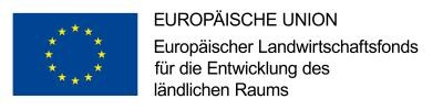 Europäischer Landwirtschaftsfonds für die Entwicklung des ländlichen Raums Logo Europäischer Landwirtschaftsfonds für die Entwicklung des ländlichen Raums